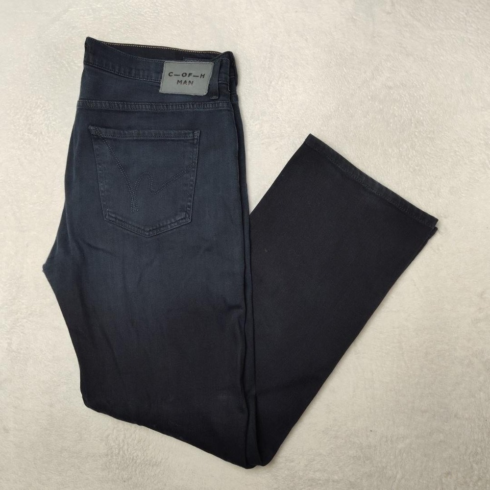Citizens Of Humanity Jeans Mens 36x32 Blue Sid Straight Dark Wash USA Made